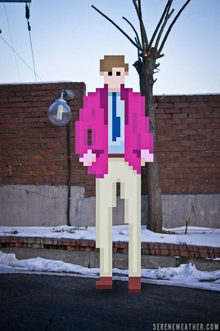 Illustration for article titled Where Street Fashion Meets Ancient Video Game Art